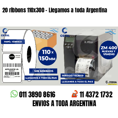 20 ribbons 110x300 - Llegamos a toda Argentina