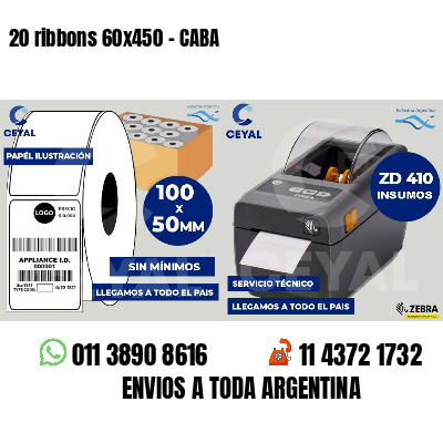 20 ribbons 60x450 - CABA