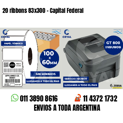 20 ribbons 83x300 - Capital Federal