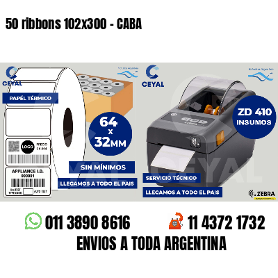 50 ribbons 102x300 - CABA