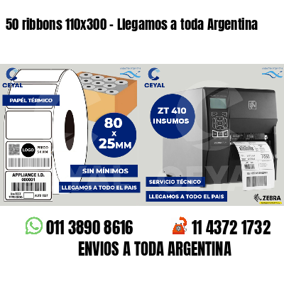 50 ribbons 110x300 - Llegamos a toda Argentina