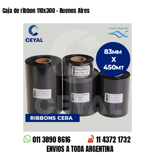 Caja de ribbon 110×300 – Buenos Aires