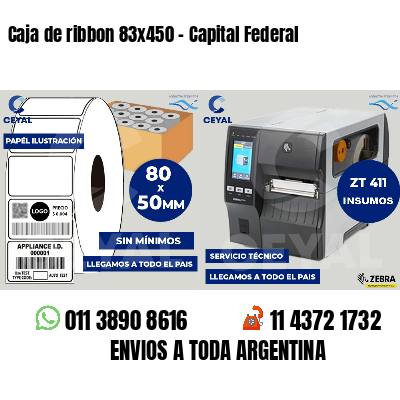 Caja de ribbon 83x450 - Capital Federal