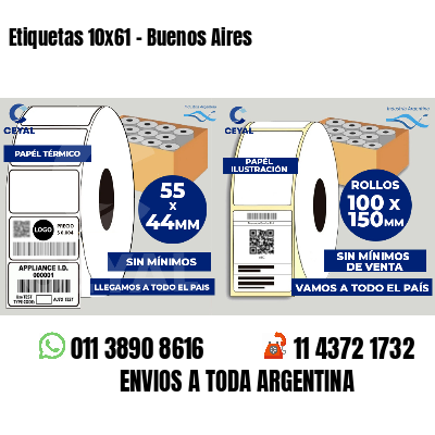 Etiquetas 10×61 – Buenos Aires