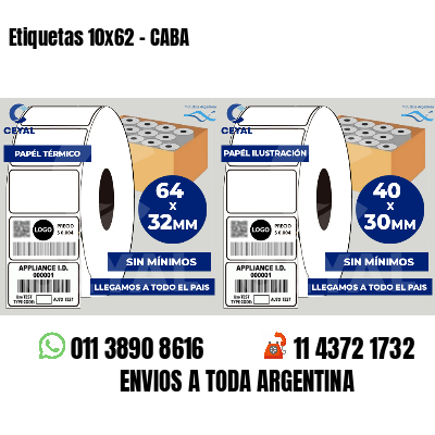 Etiquetas 10×62 – CABA