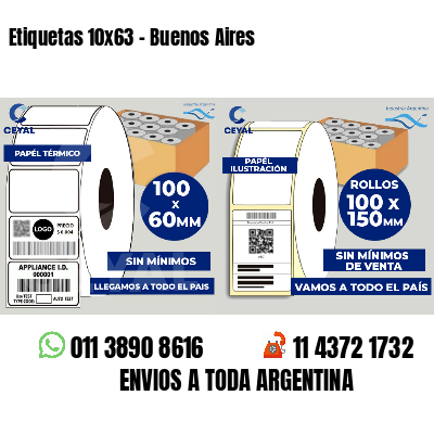 Etiquetas 10×63 – Buenos Aires