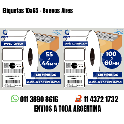 Etiquetas 10×65 – Buenos Aires