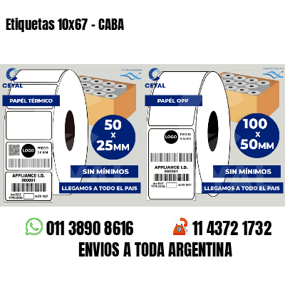 Etiquetas 10×67 – CABA
