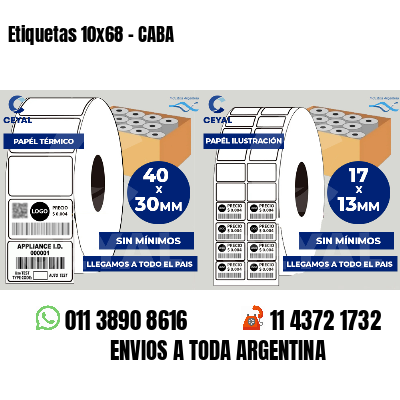 Etiquetas 10×68 – CABA