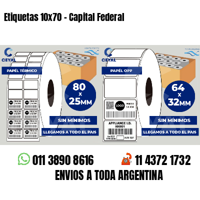 Etiquetas 10×70 – Capital Federal