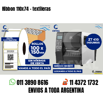 Ribbon 110x74 - textileras
