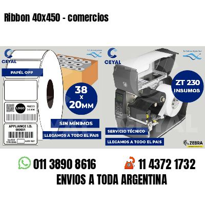 Ribbon 40x450 - comercios