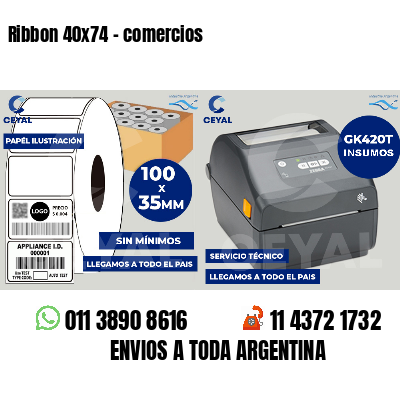 Ribbon 40x74 - comercios
