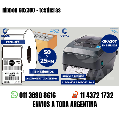 Ribbon 60x300 - textileras