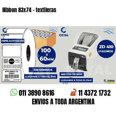 Ribbon 83x74 - textileras
