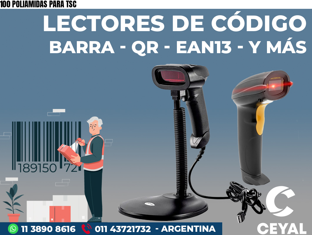 100 POLIAMIDAS PARA TSC