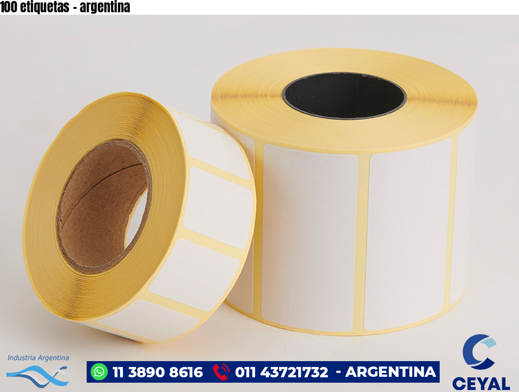 100 etiquetas - argentina