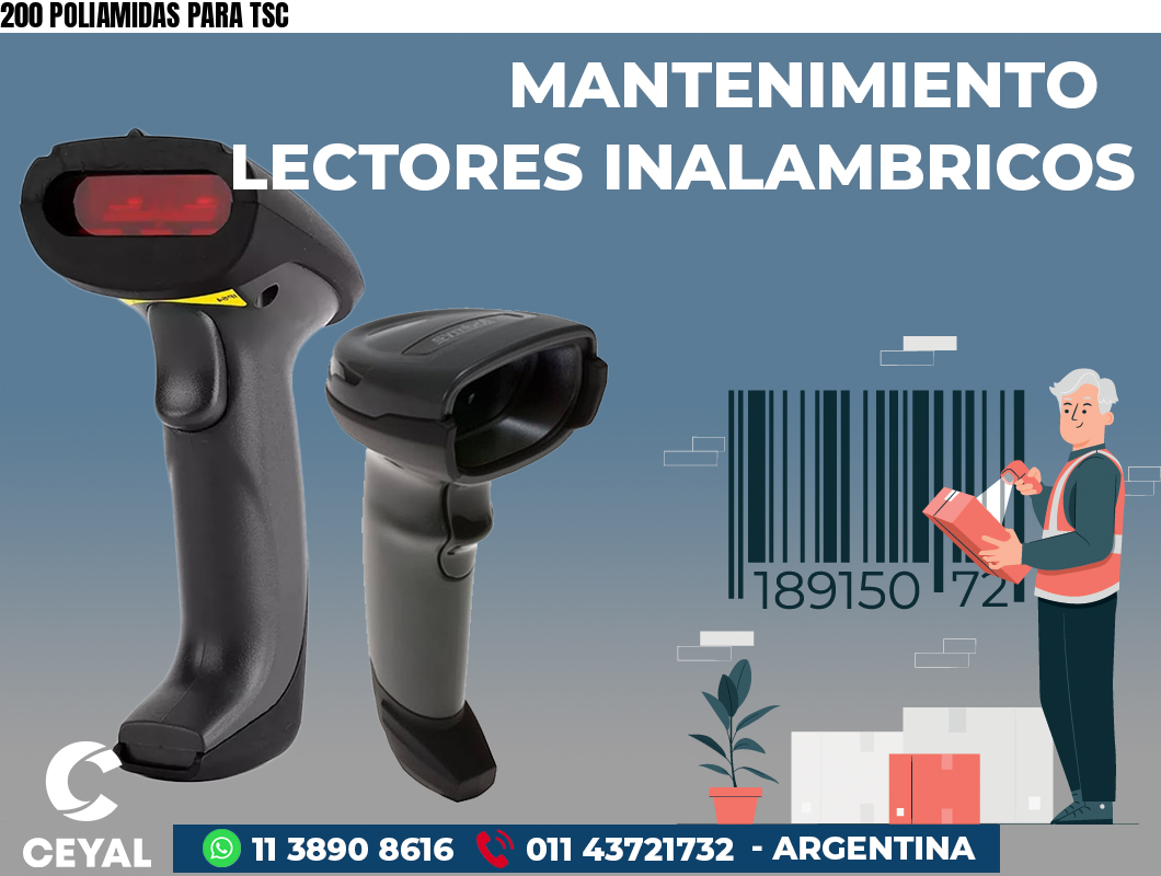 200 POLIAMIDAS PARA TSC