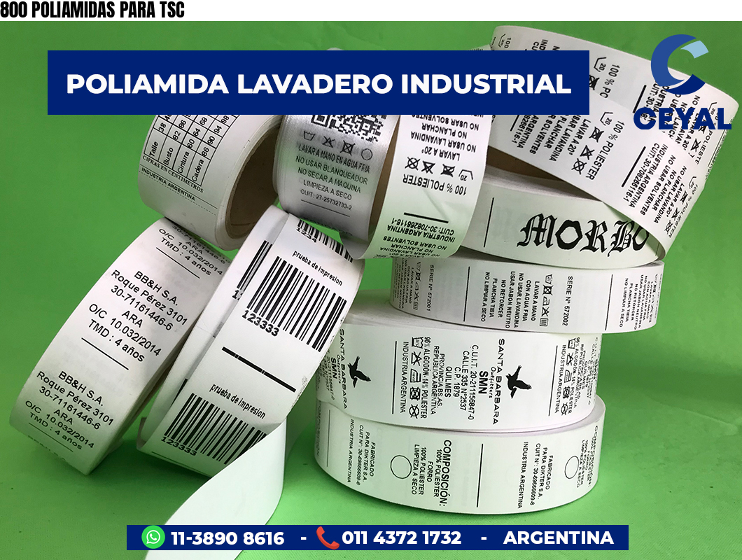800 POLIAMIDAS PARA TSC
