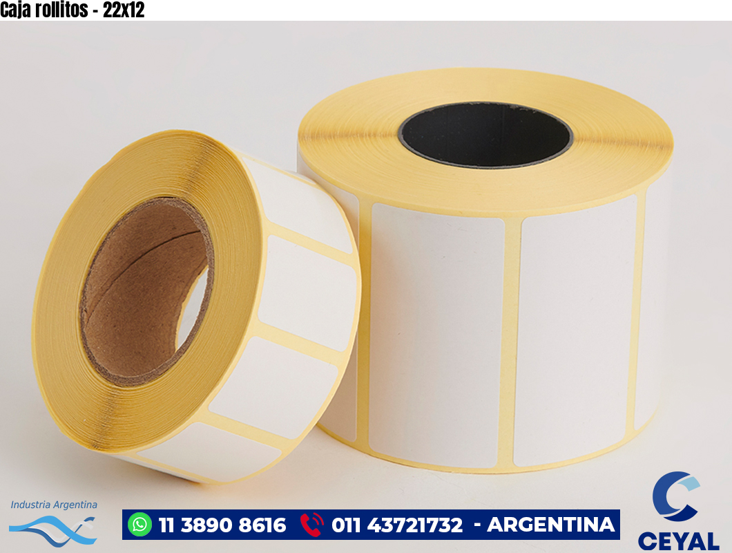 Caja rollitos - 22x12