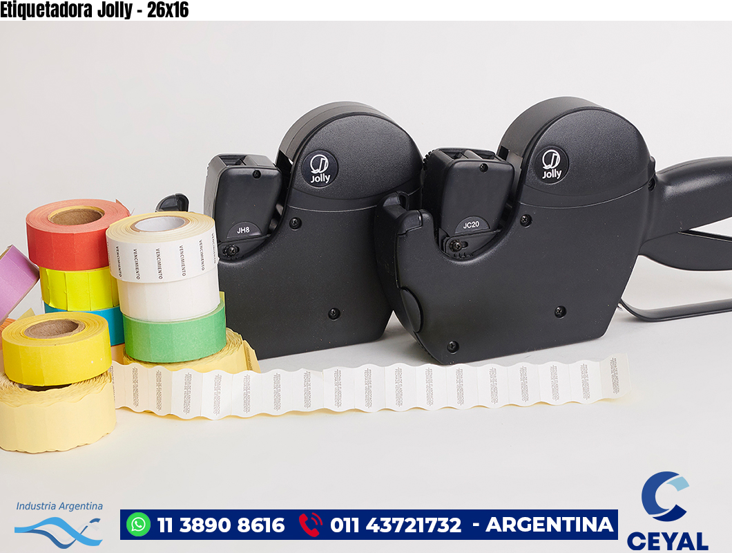 Etiquetadora Jolly – 26×16
