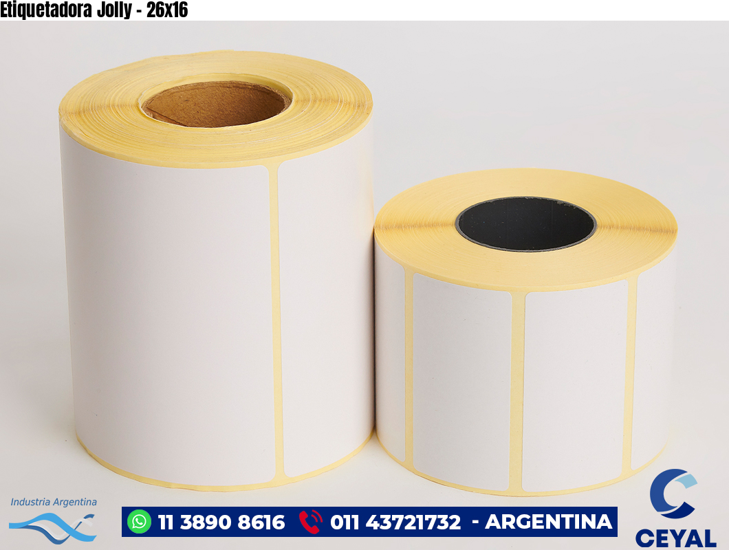 Etiquetadora Jolly - 26x16