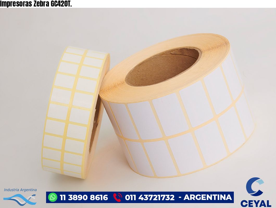 Impresoras Zebra GC420T.