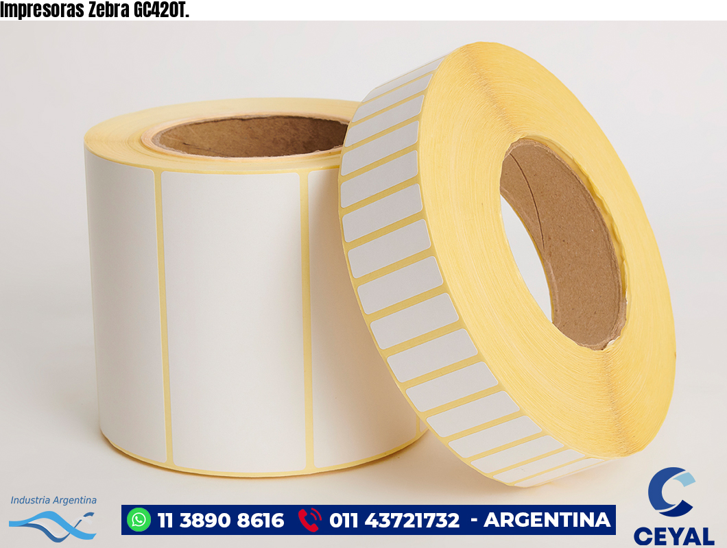 Impresoras Zebra GC420T.