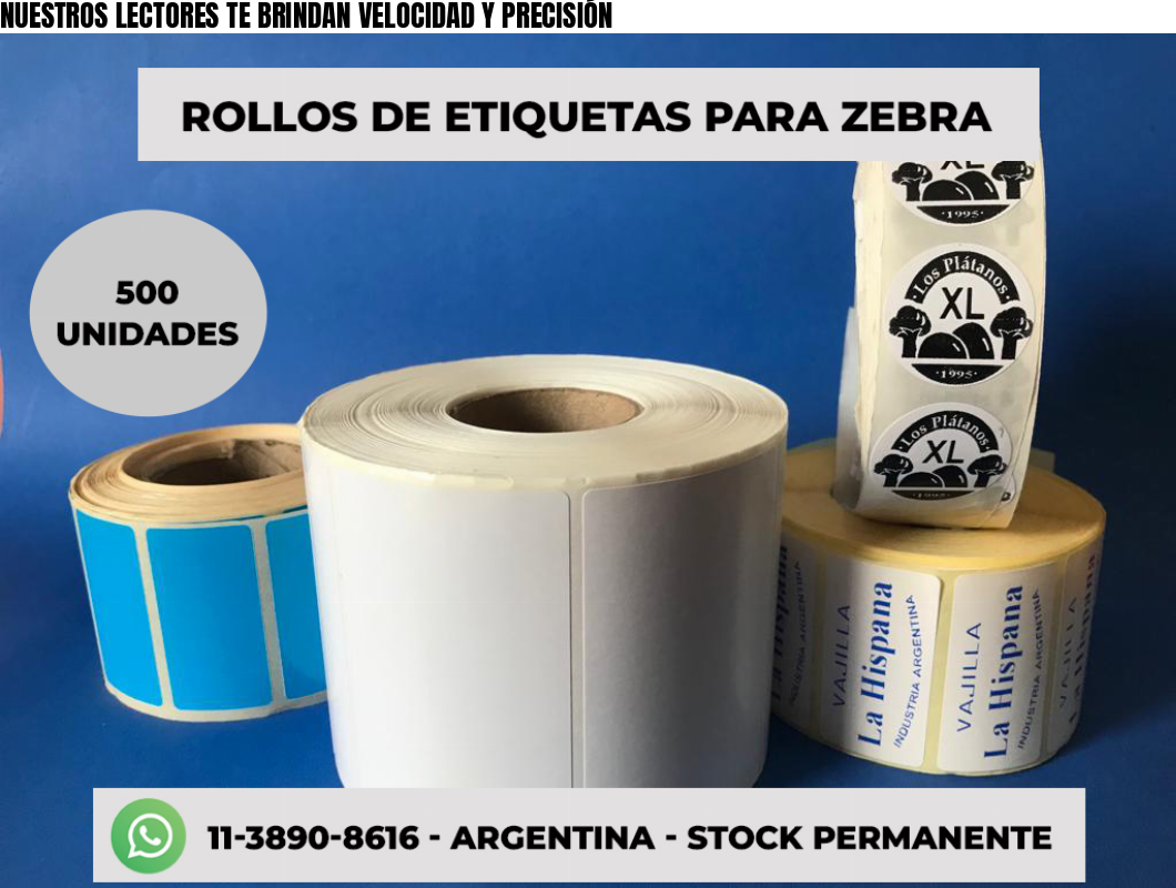 NUESTROS LECTORES TE BRINDAN VELOCIDAD Y PRECISIÓN