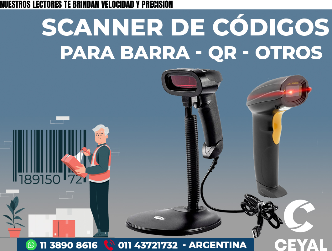 NUESTROS LECTORES TE BRINDAN VELOCIDAD Y PRECISIÓN