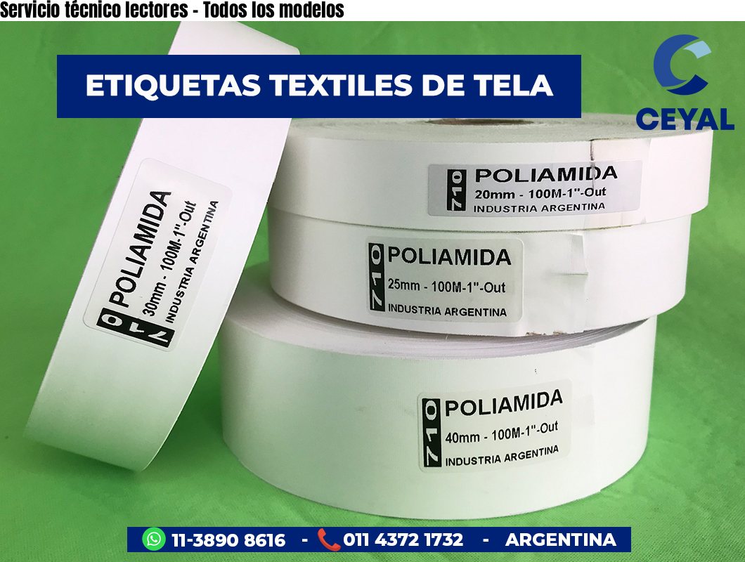 Servicio técnico lectores - Todos los modelos