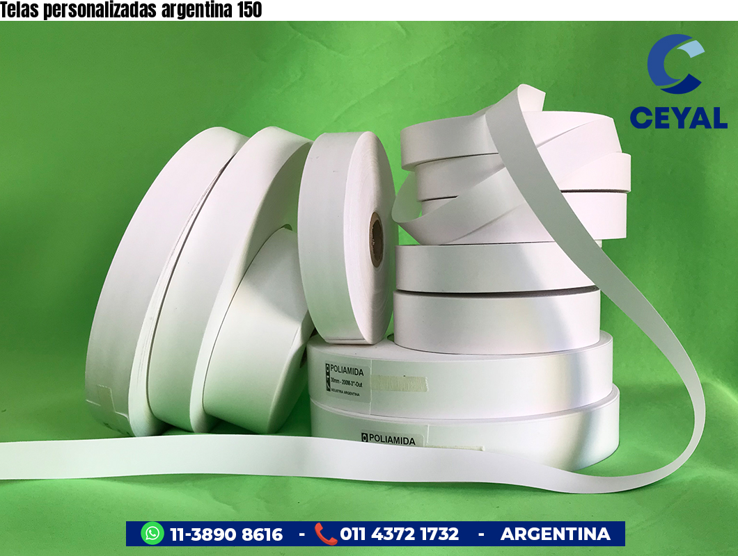 Telas personalizadas argentina 150