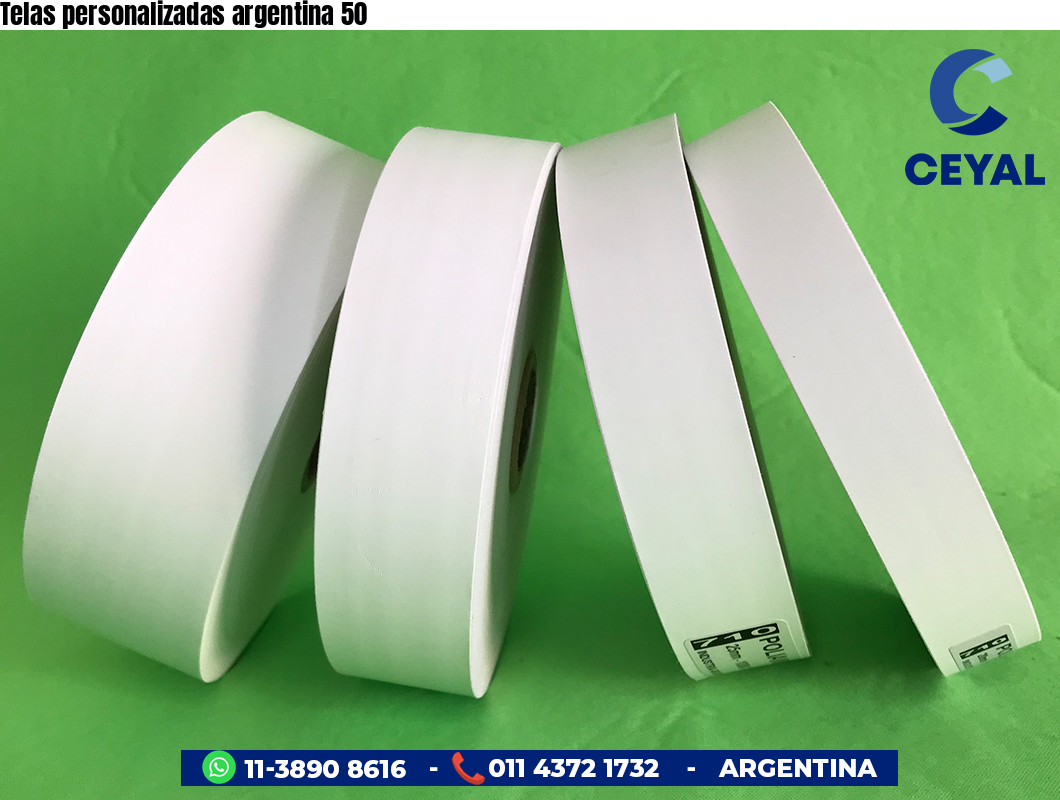 Telas personalizadas argentina 50
