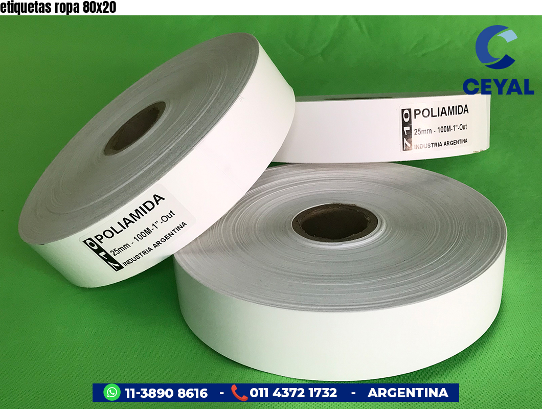 etiquetas ropa 80×20