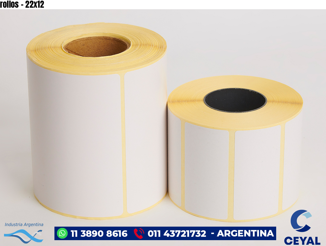 rollos - 22x12