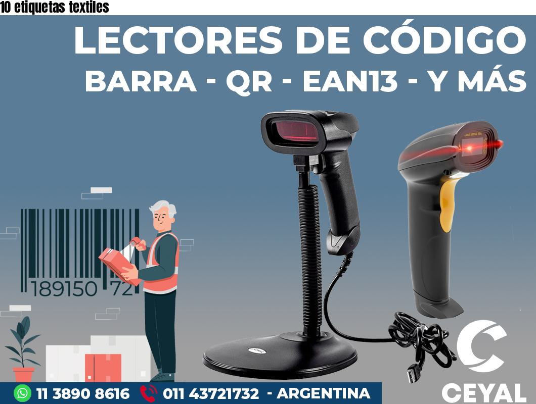 10 etiquetas textiles