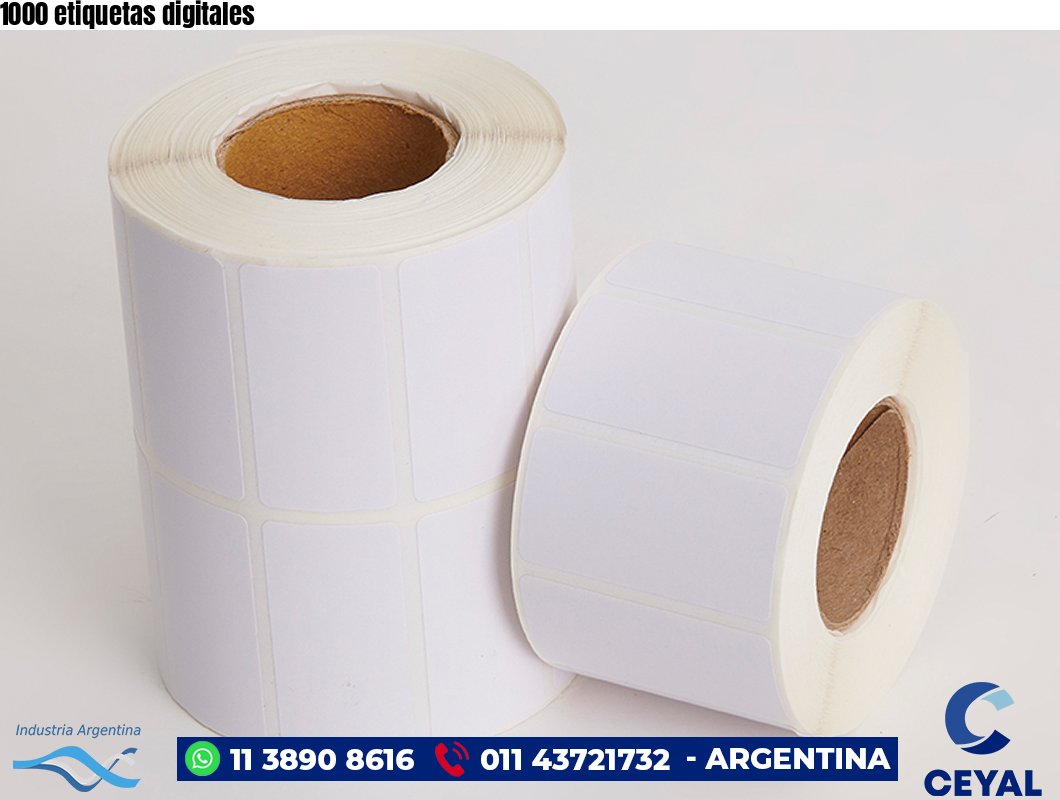 1000 etiquetas digitales