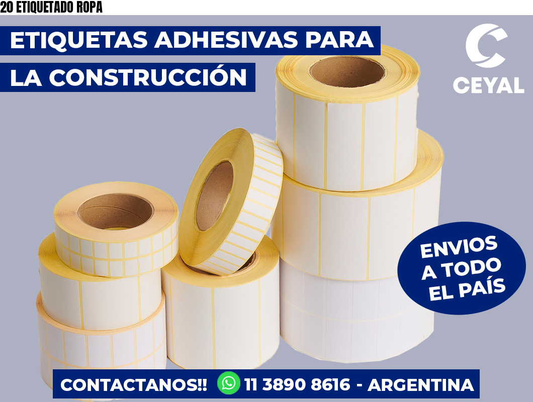 20 ETIQUETADO ROPA