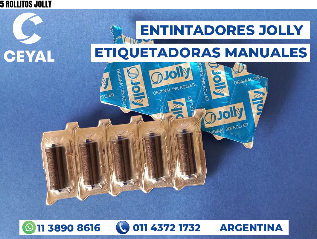 5 ROLLITOS JOLLY