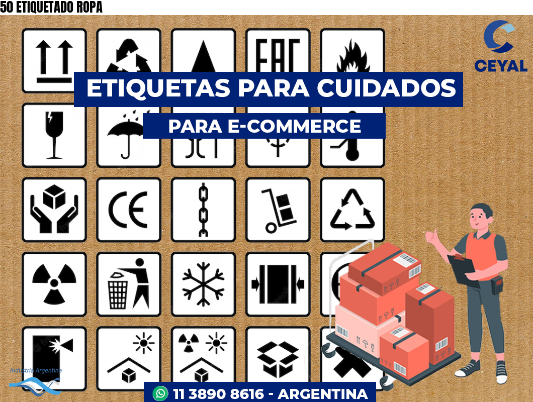 50 ETIQUETADO ROPA