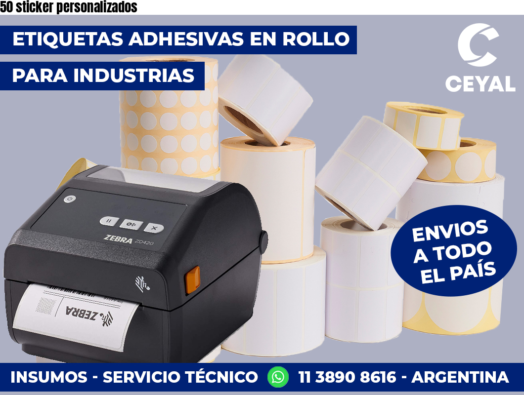 50 sticker personalizados 