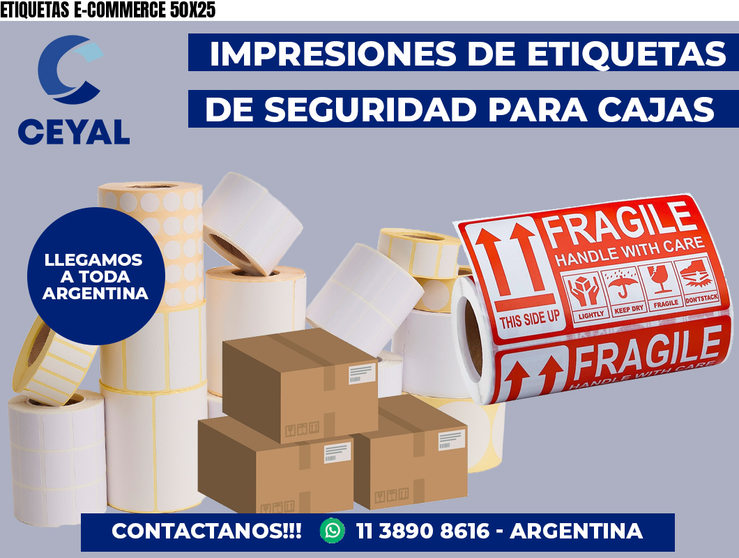 ETIQUETAS E-COMMERCE 50X25