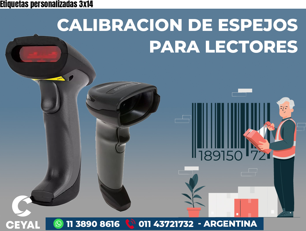 Etiquetas personalizadas 3x14
