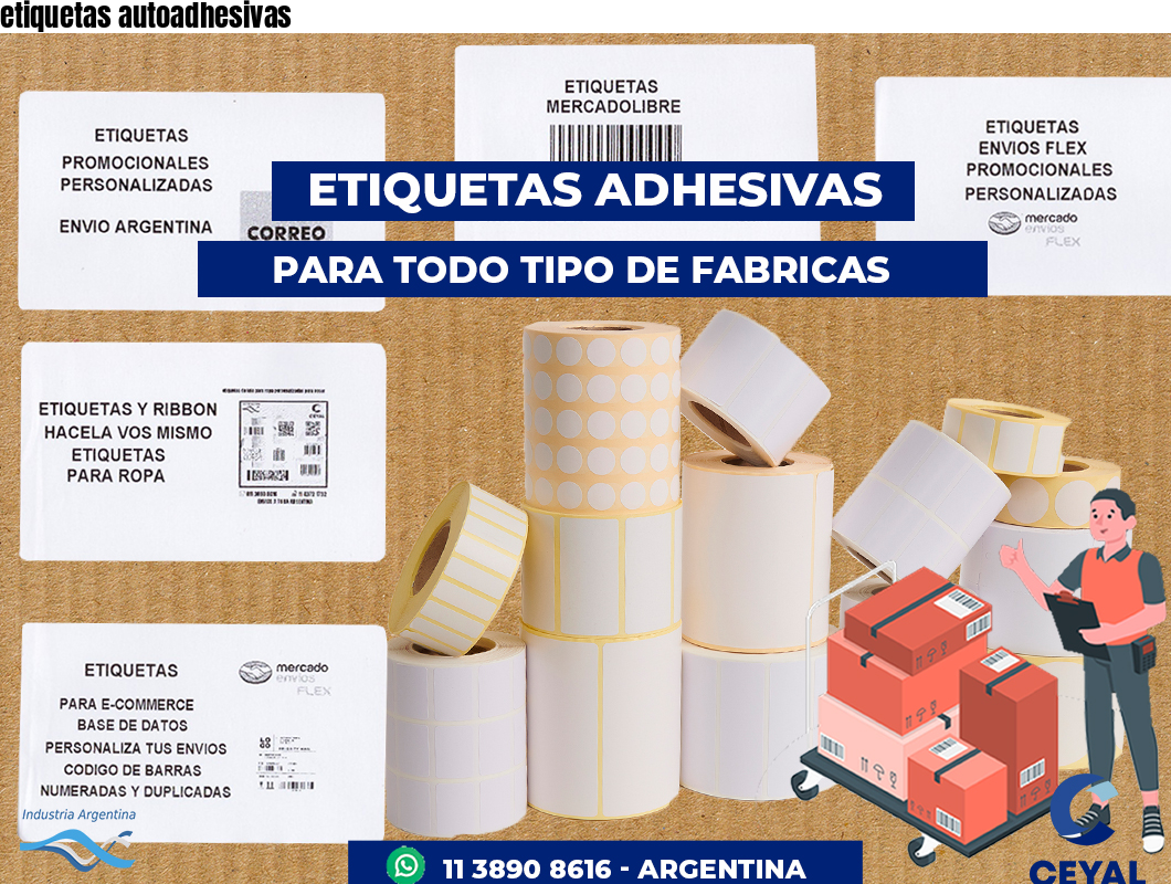 etiquetas autoadhesivas