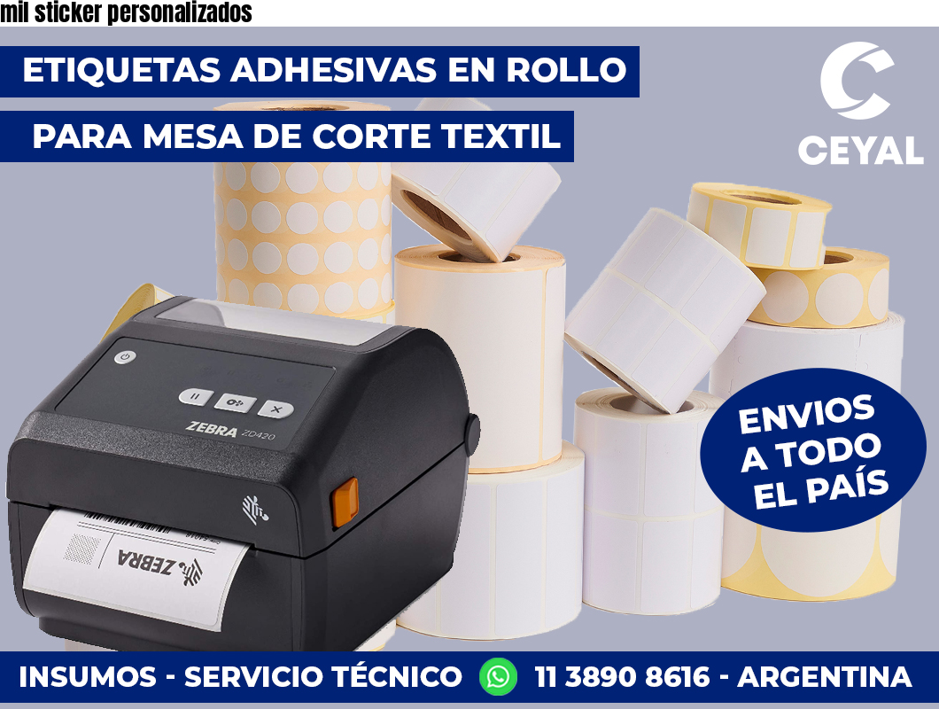 mil sticker personalizados 