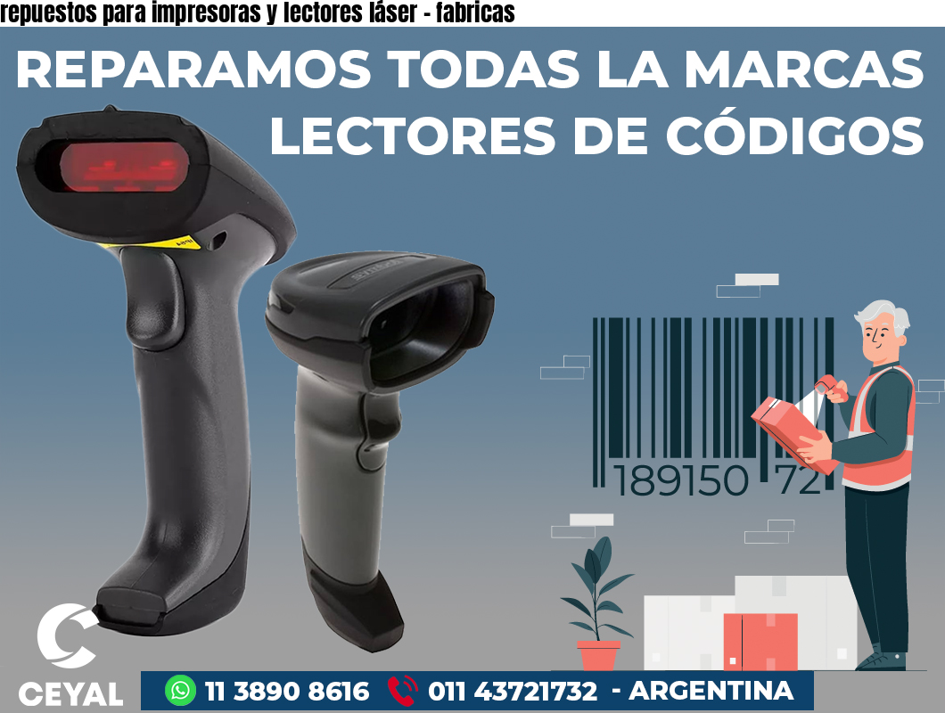 repuestos para impresoras y lectores láser - fabricas