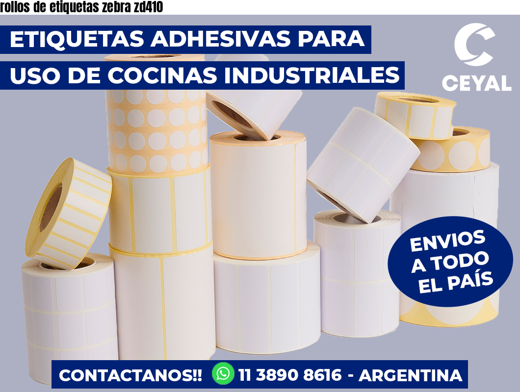 rollos de etiquetas zebra zd410