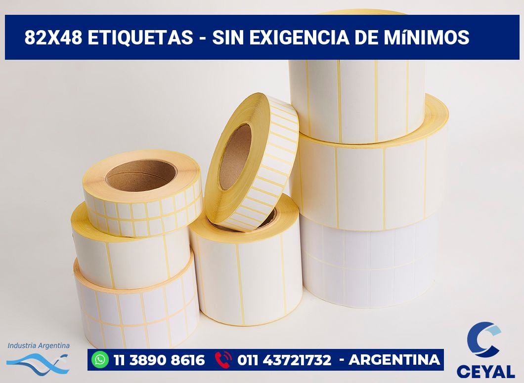82x48 Etiquetas