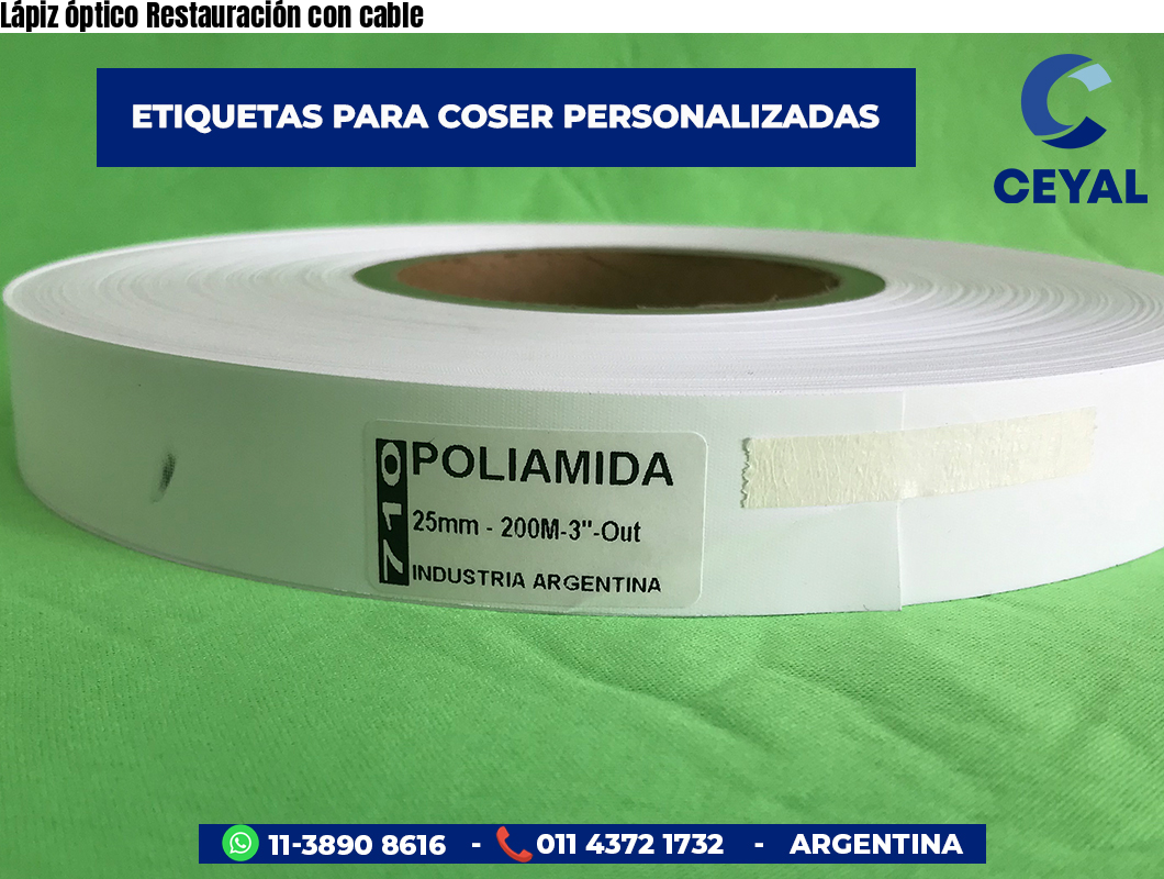 Lápiz óptico Restauración con cable