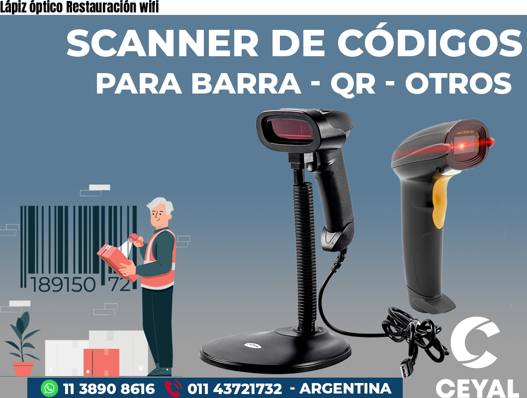 Lápiz óptico Restauración wifi
